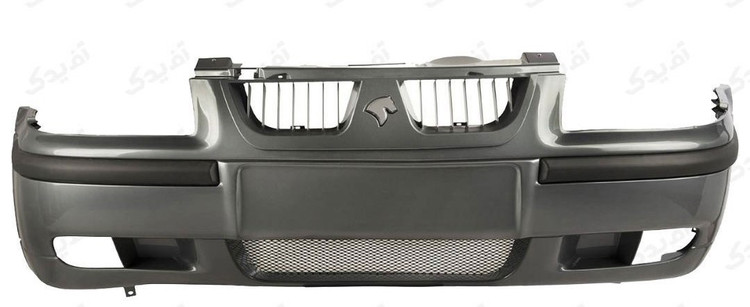 مجموعه سپر جلو سمند LX نوک مدادی کامل | سروصنعت