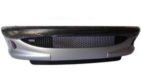 مجموعه سپر جلو پژو 206 نقرهای متالیک | مهرخواه