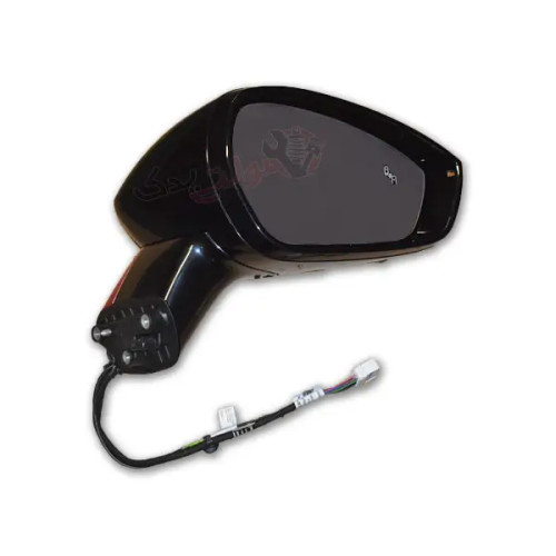 آینه برقی راست (باچراغ خوش آمدگویی) FX Premium اصل (باضمانت) (کدکالا 601000429AABCE-BUW)